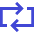 Line Arrow Reload Horizontal 2 Icon from Sharp Duo Set