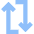 Line Arrow Reload Vertical 1 Icon from Sharp Flat Set