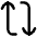Line Arrow Reload Vertical 1 Icon from Flex Line Set