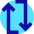Line Arrow Reload Vertical 1 Icon from Sharp Pop Set