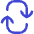 Line Arrow Reload Vertical 2 Icon from Flex Duo Set