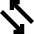 Line Arrow Transfer Diagonal 4 Icon from Sharp Solid Set