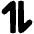 Line Arrow Transfer Vertical 1 Icon from Plump Solid Set