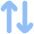 Line Arrow Transfer Vertical 2 Icon from Flex Flat Set