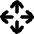 Line Arrows Open With Icon from Flex Solid Set