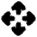 Line Arrows Open With Icon from Plump Solid Set