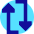 Triangle Arrow Reload Vertical 1 Icon from Sharp Pop Set