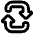 Triangle Arrow Reload Vertical 2 Icon from Plump Remix Set