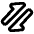 Triangle Arrow Transfer Diagonal 1 Icon from Plump Remix Set