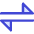 Triangle Arrow Transfer Horizontal 1 Icon from Core Duo Set