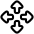 Triangle Arrows Open With Icon from Plump Line Set
