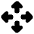 Triangle Arrows Open With Icon from Plump Solid Set