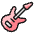 Modern Music Electric Guitar Icon from Ultimate Colors - Free Set