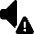 Volume Control Warning Icon from Ultimate Bold - Free Set