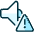 Volume Control Warning Icon from Ultimate Duotone - Free Set