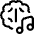 Music Genre Brain Icon from Streamline Regular 3.0 Set