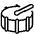 Bass Drum Icon from Ultimate Light Set