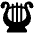 Lyre Icon from Ultimate Bold Set