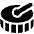Bass Drum Icon from Plump Solid Set