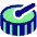 Bass Drum Icon from Plump Pop Set