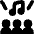 Choir Icon from Flex Solid Set