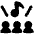 Choir Icon from Plump Solid Set