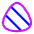 Guitar Pick Icon from Plump Neon Set