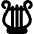 Lyre Icon from Flex Remix Set