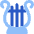 Lyre Icon from Core Flat Set