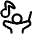 Music Conductor Icon from Plump Line Set