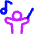 Music Conductor Icon from Core Neon Set