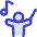 Music Conductor Icon from Core Duo Set