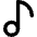 Music Note 1 icon - Free transparent PNG, SVG. No sign up needed.