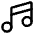 Music Note 2 icon - Free transparent PNG, SVG. No sign up needed.