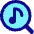 Music Search Icon from Core Pop Set