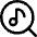 Music Search Icon from Core Line Set