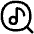 Music Search Icon from Flex Line Set