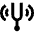 Tuning Fork Icon from Sharp Line Set