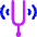 Tuning Fork Icon from Flex Neon Set