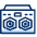 Boombox icon - Free transparent PNG, SVG. No sign up needed.