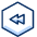 Control Rewind Icon from Cyber Duotone Set