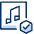 Music Check icon - Free transparent PNG, SVG. No sign up needed.