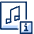 Music Info Icon from Cyber Duotone Set | Free Download as SVG Vector and Transparent PNG | Streamline icons