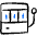 Casino 777 Slot Machine Icon from Freehand Duotone - Free Set