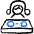 Modern Music Dj Icon from Freehand Duotone - Free Set
