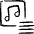 Playlist Menu Icon from Freehand Line - Free Set