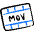 Vide Document Mov 1 Icon from Freehand Duotone - Free Set