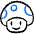 Video Game Mario Mushroom 1 Icon from Freehand Duotone - Free Set