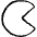Video Game Pacman Icon from Freehand Duotone - Free Set