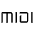 Midi Logo icon - Free transparent PNG, SVG. No sign up needed.